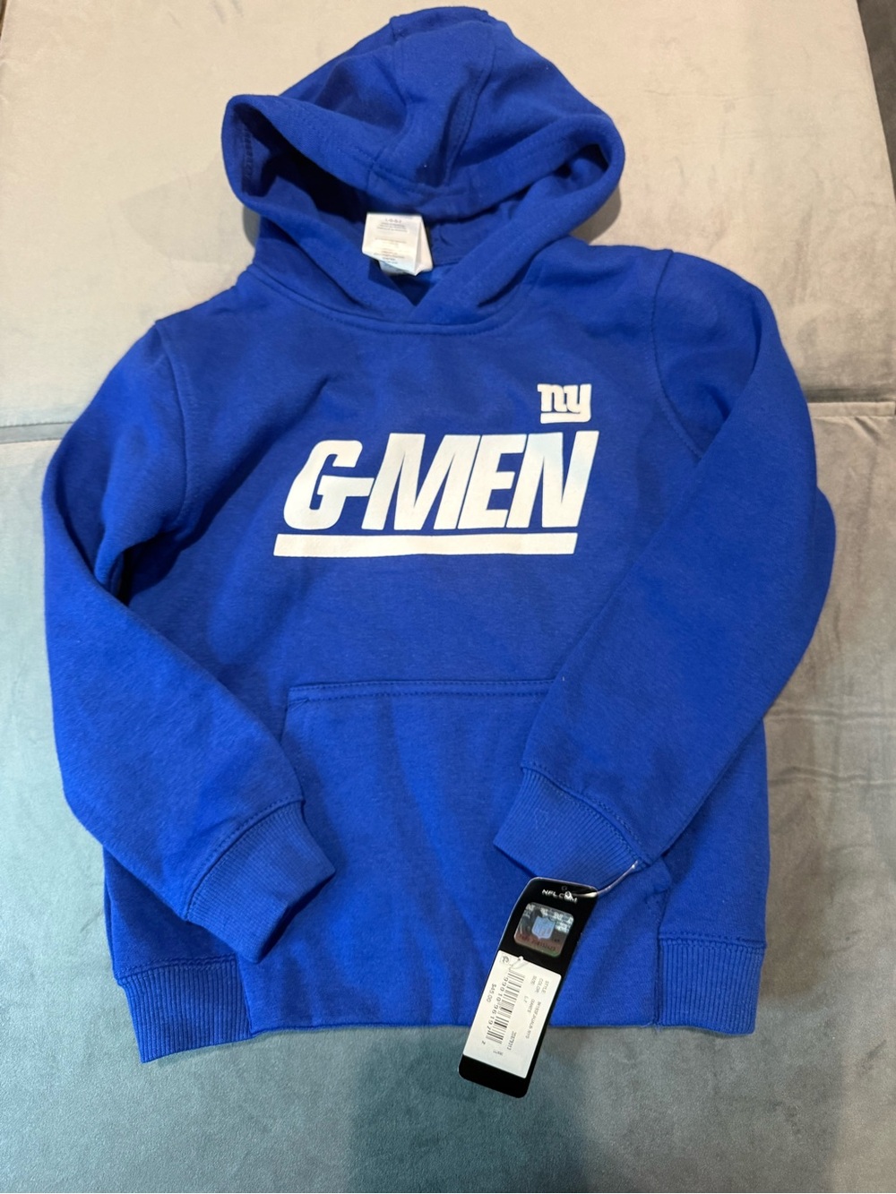 NFL Royal Blue Giants Kids Hoodie